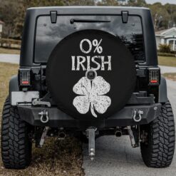 0 Irish St. Patricks Spare Tire Cover Leather Universal Fit for Jeep Trailer Rv Suv Truck 1